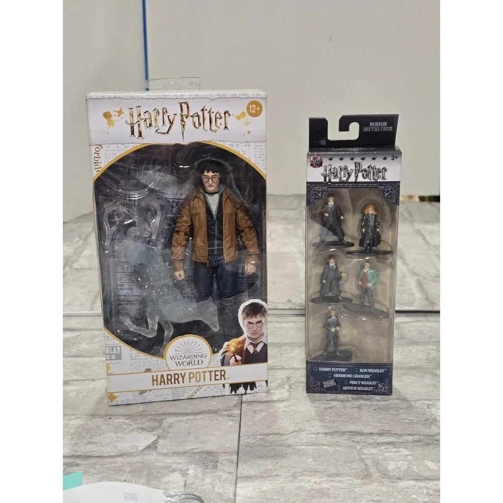 McFarlane Harry Potter and Patronus 7-inch action figure with nano minifigures
